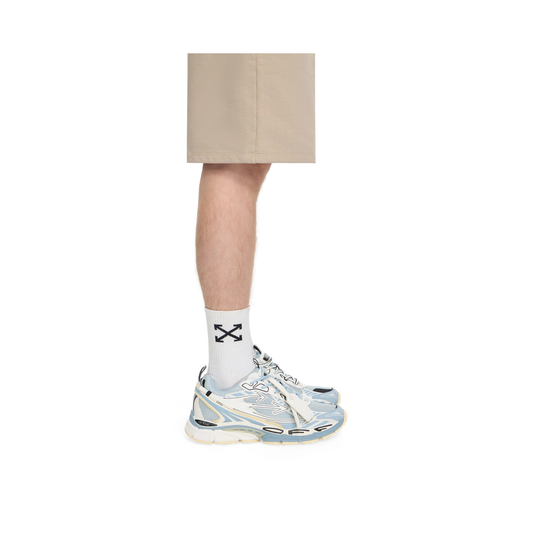 Off-White Be Right Back Sneaker-White/Light Blue
