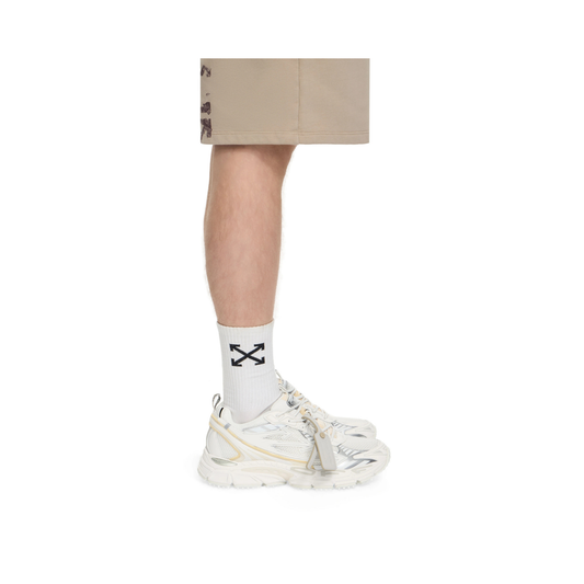 Off-White Be Right Back Sneaker Triple-White/Silver