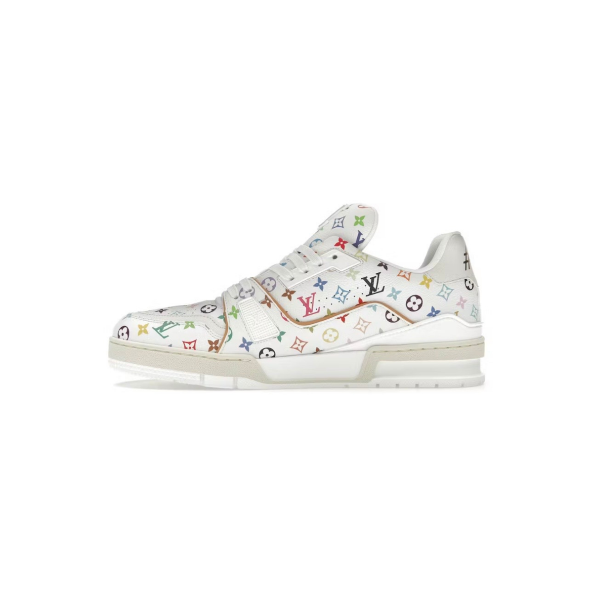 Louis Vuitton LV Trainer White Multicolor Monogram Sneakers