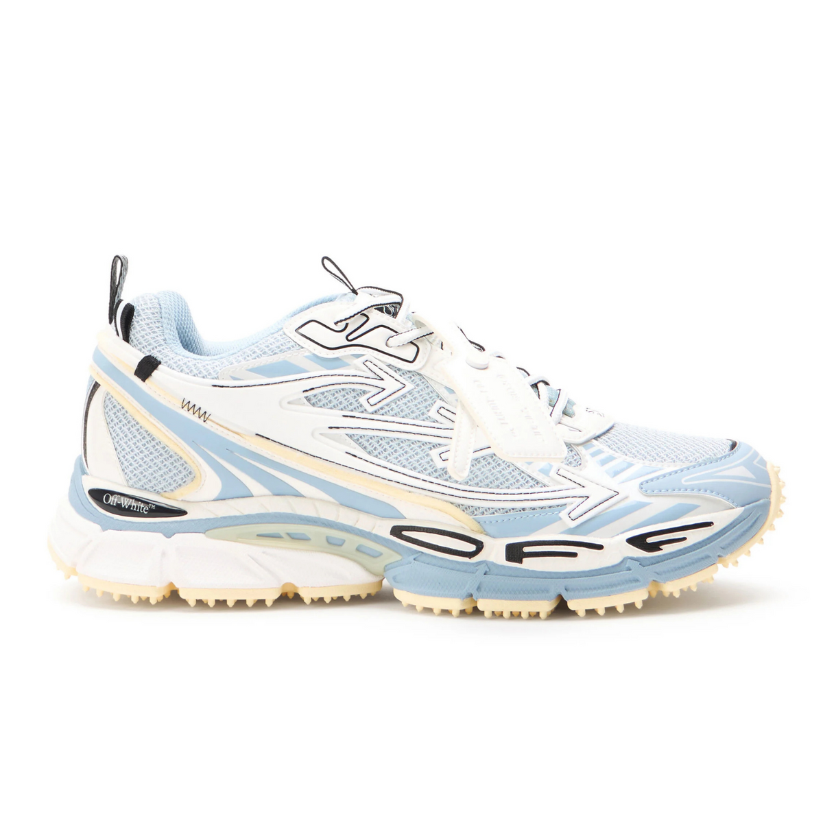 Off-White Be Right Back Sneaker-White/Light Blue