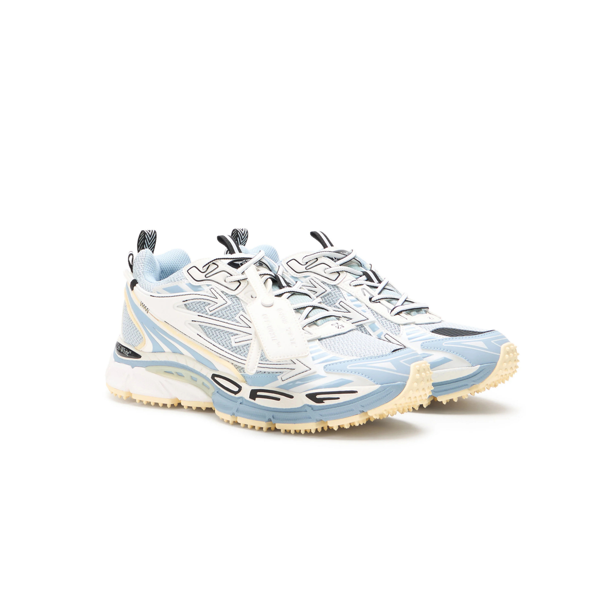 Off-White Be Right Back Sneaker-White/Light Blue