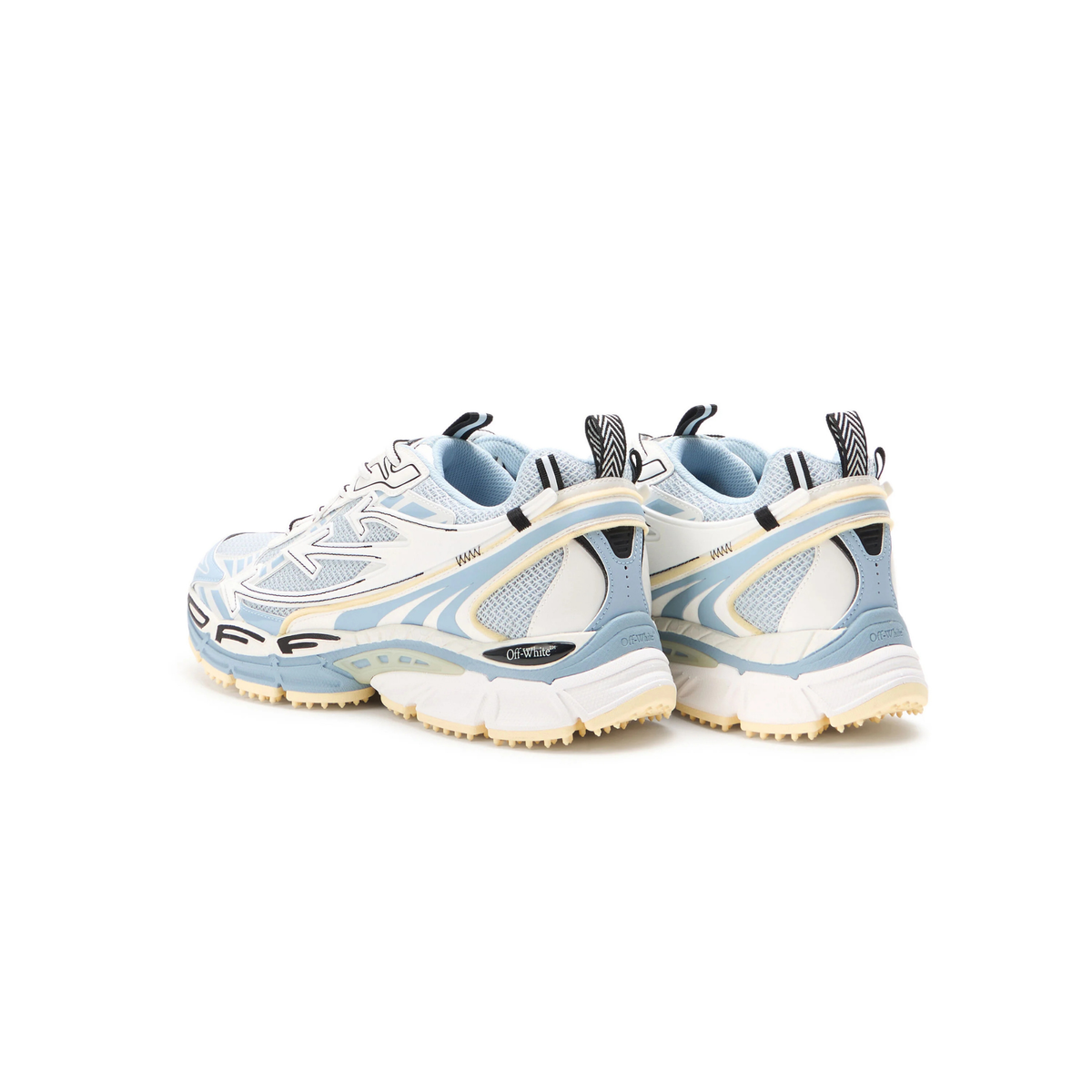 Off-White Be Right Back Sneaker-White/Light Blue