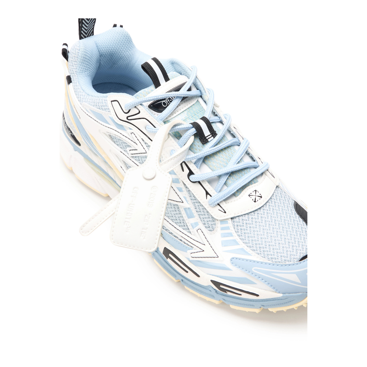 Off-White Be Right Back Sneaker-White/Light Blue