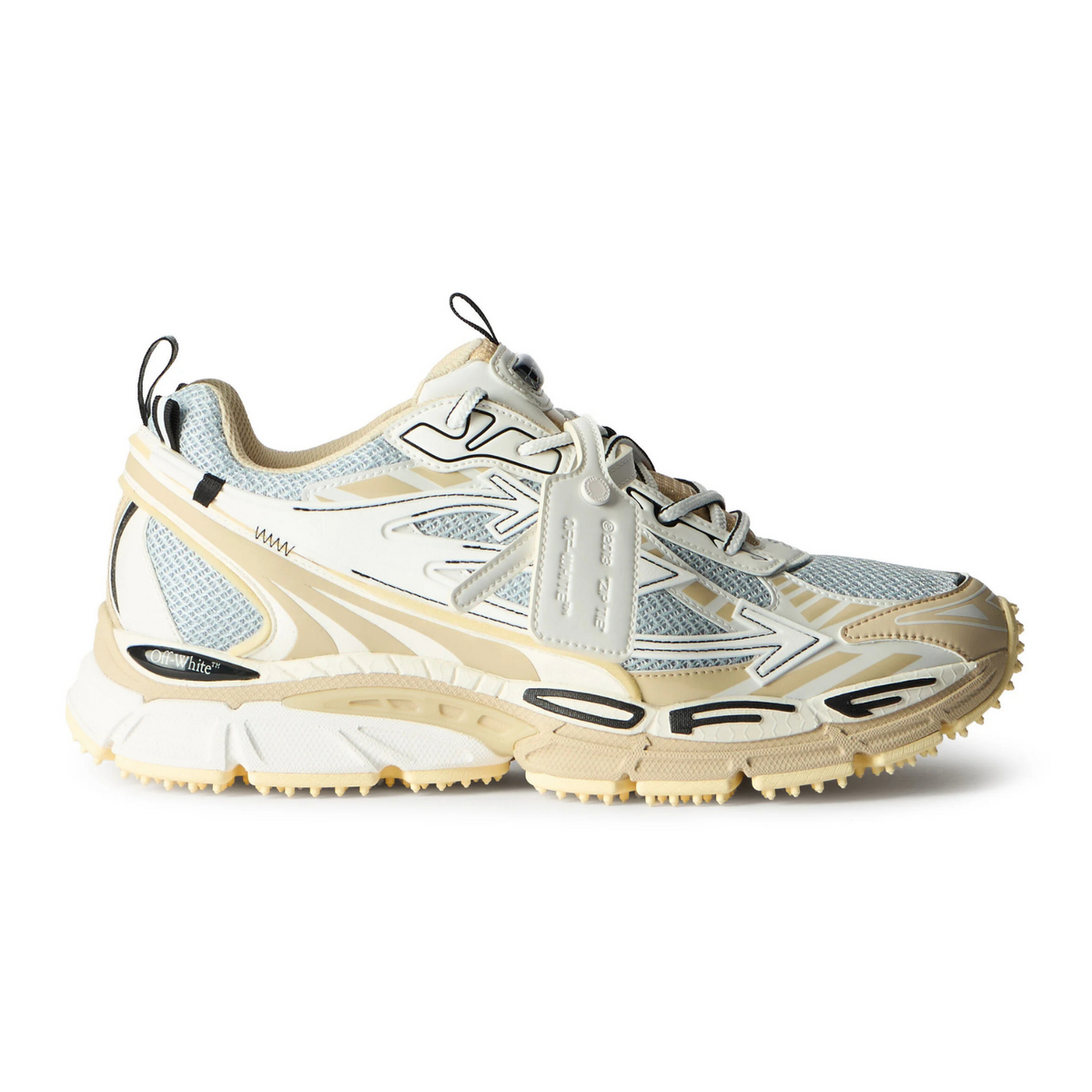 Off-White Be Right Back Sneaker-White/Beige