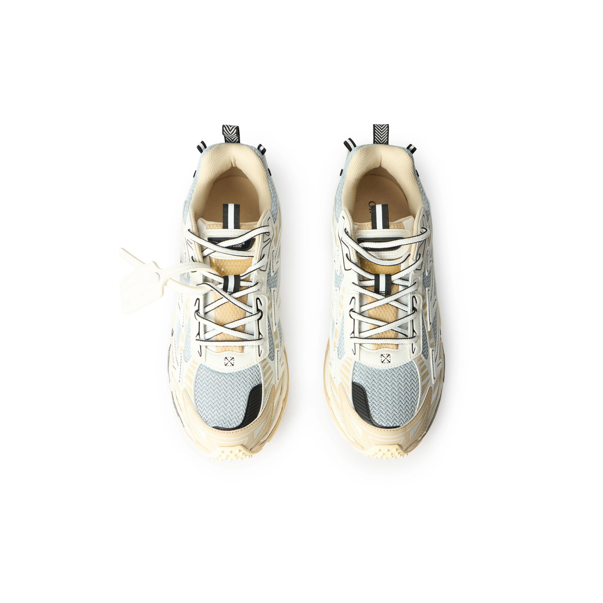 Off-White Be Right Back Sneaker-White/Beige