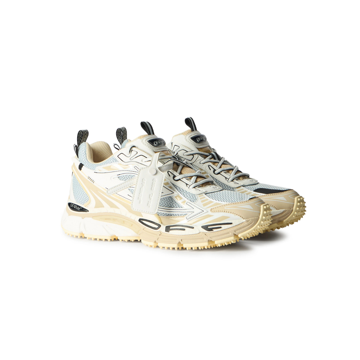 Off-White Be Right Back Sneaker-White/Beige