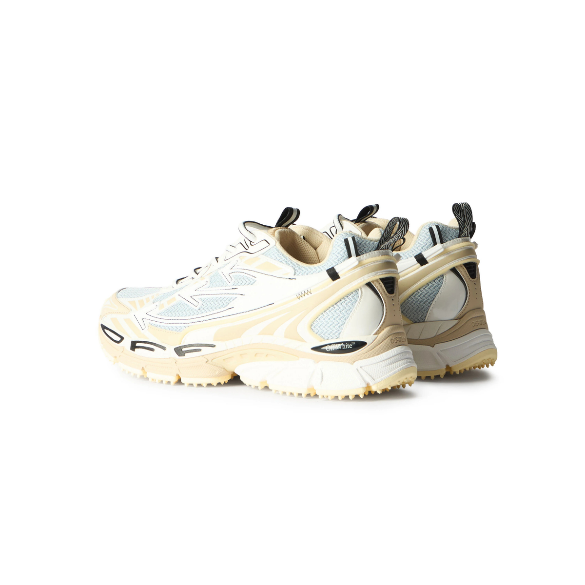 Off-White Be Right Back Sneaker-White/Beige