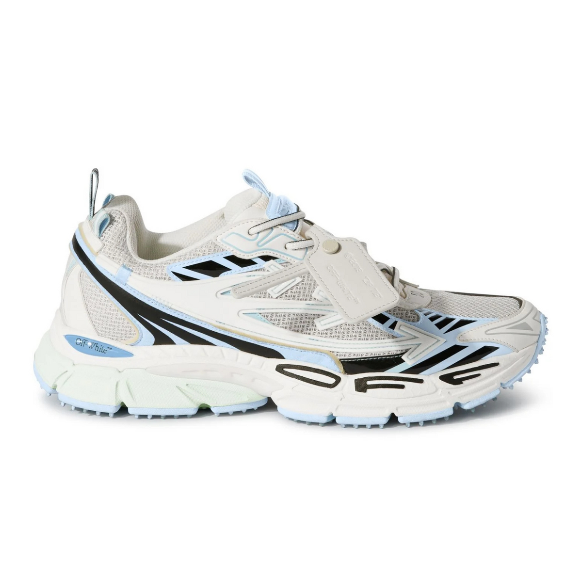 Off-White Be Right Back Sneaker-White/Black/Light Blue