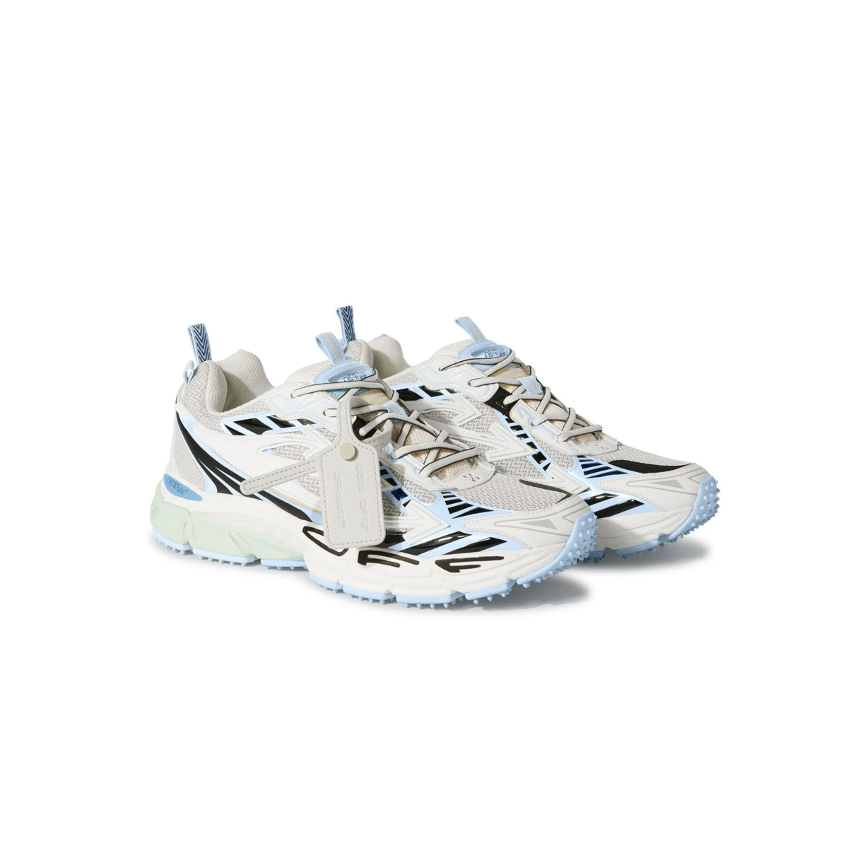 Off-White Be Right Back Sneaker-White/Black/Light Blue