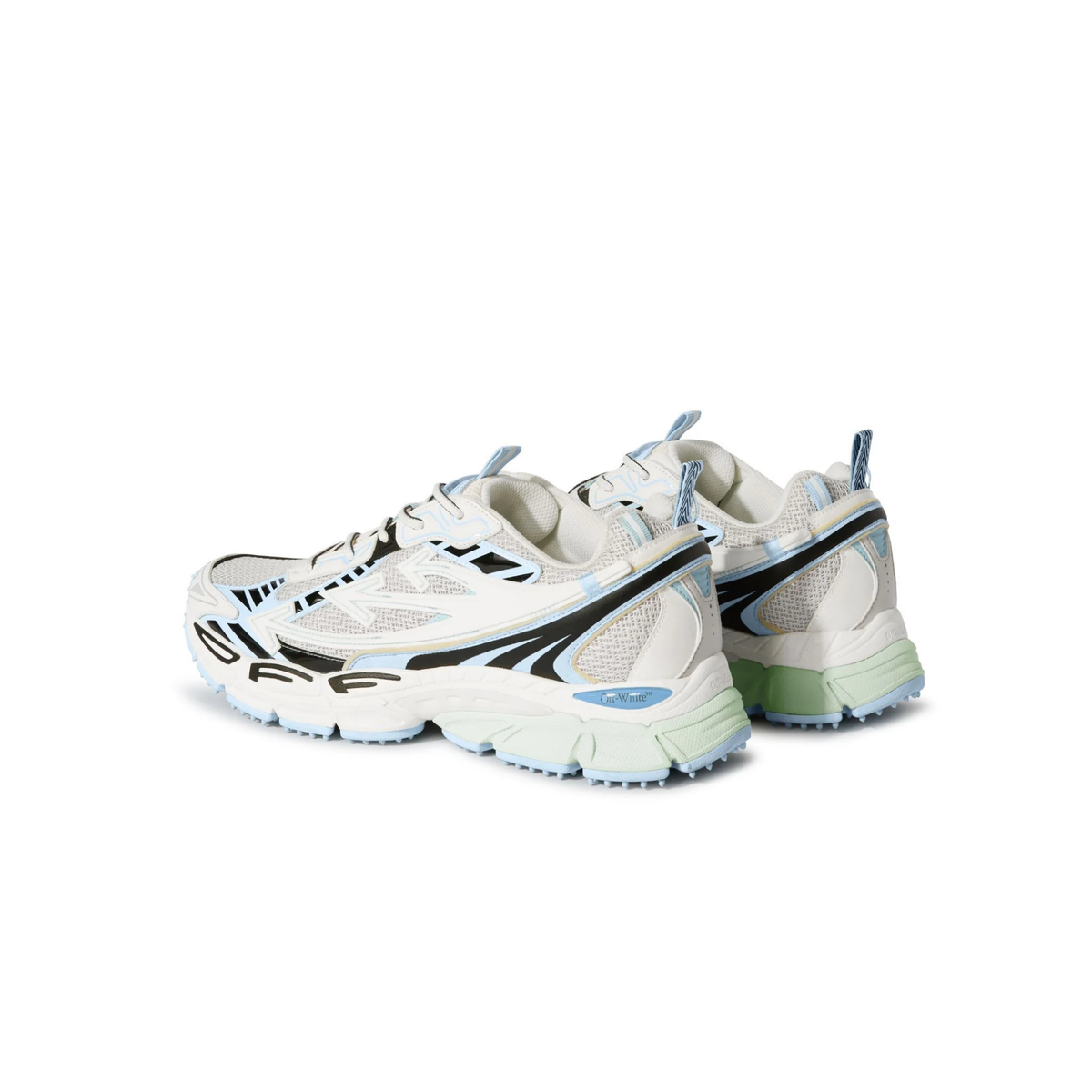 Off-White Be Right Back Sneaker-White/Black/Light Blue