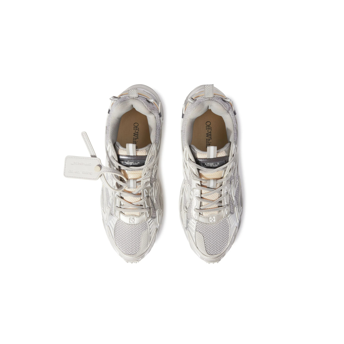 Off-White Be Right Back Sneaker-White/Silver