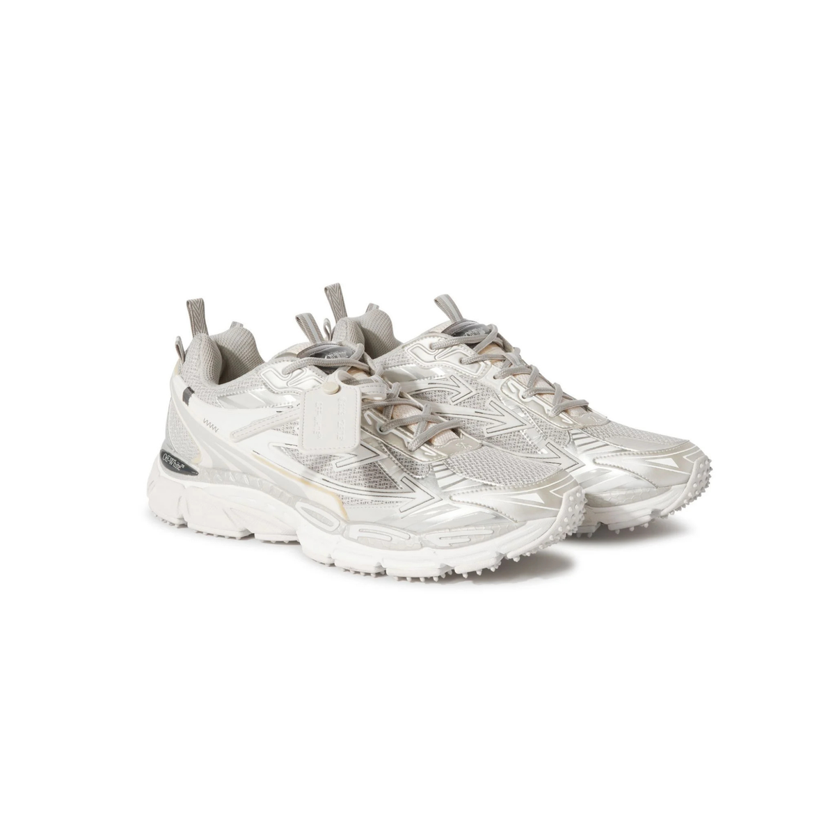 Off-White Be Right Back Sneaker-White/Silver