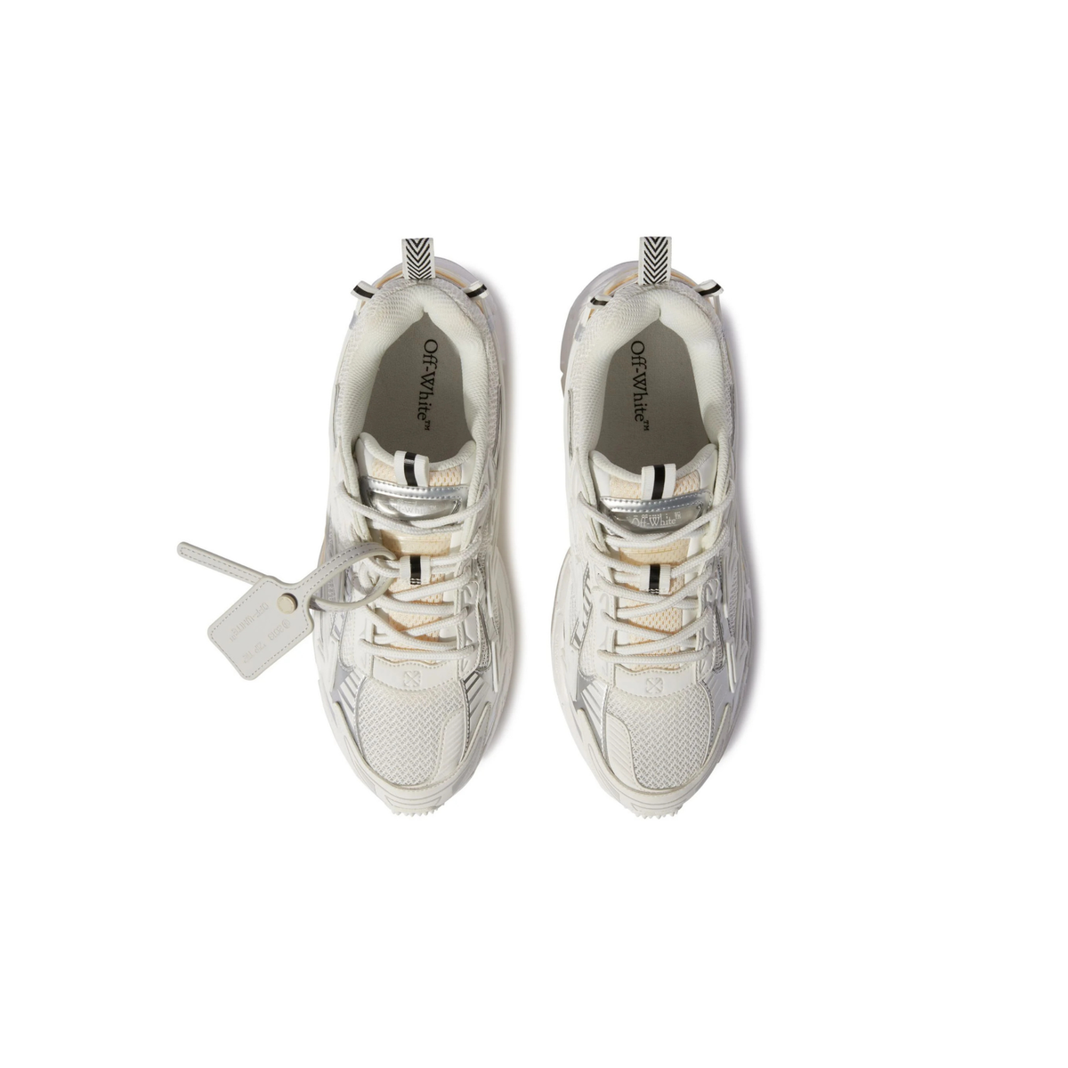 Off-White Be Right Back Sneaker Triple-White/Silver